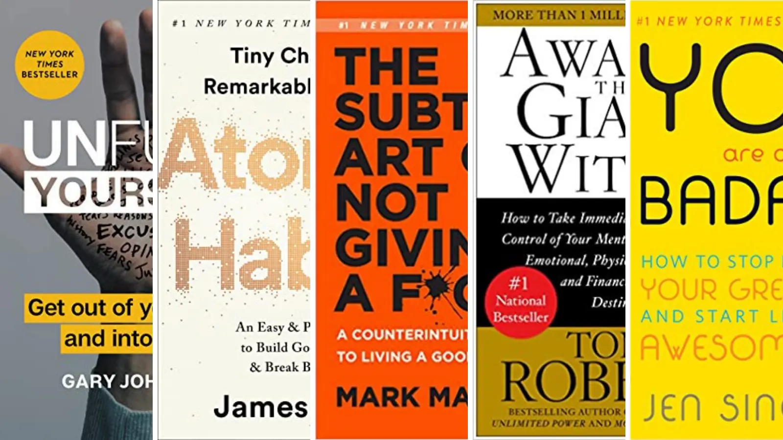 The 5 best selfhelp books for men with ambition